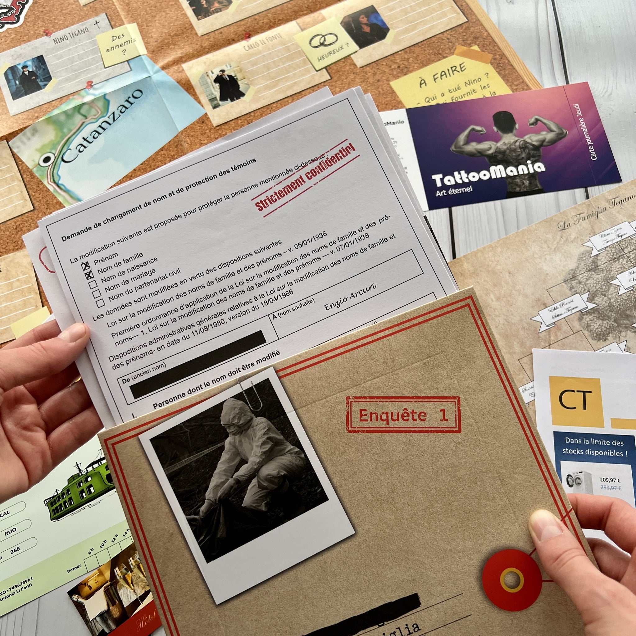 Enquête 1 : La Famiglia