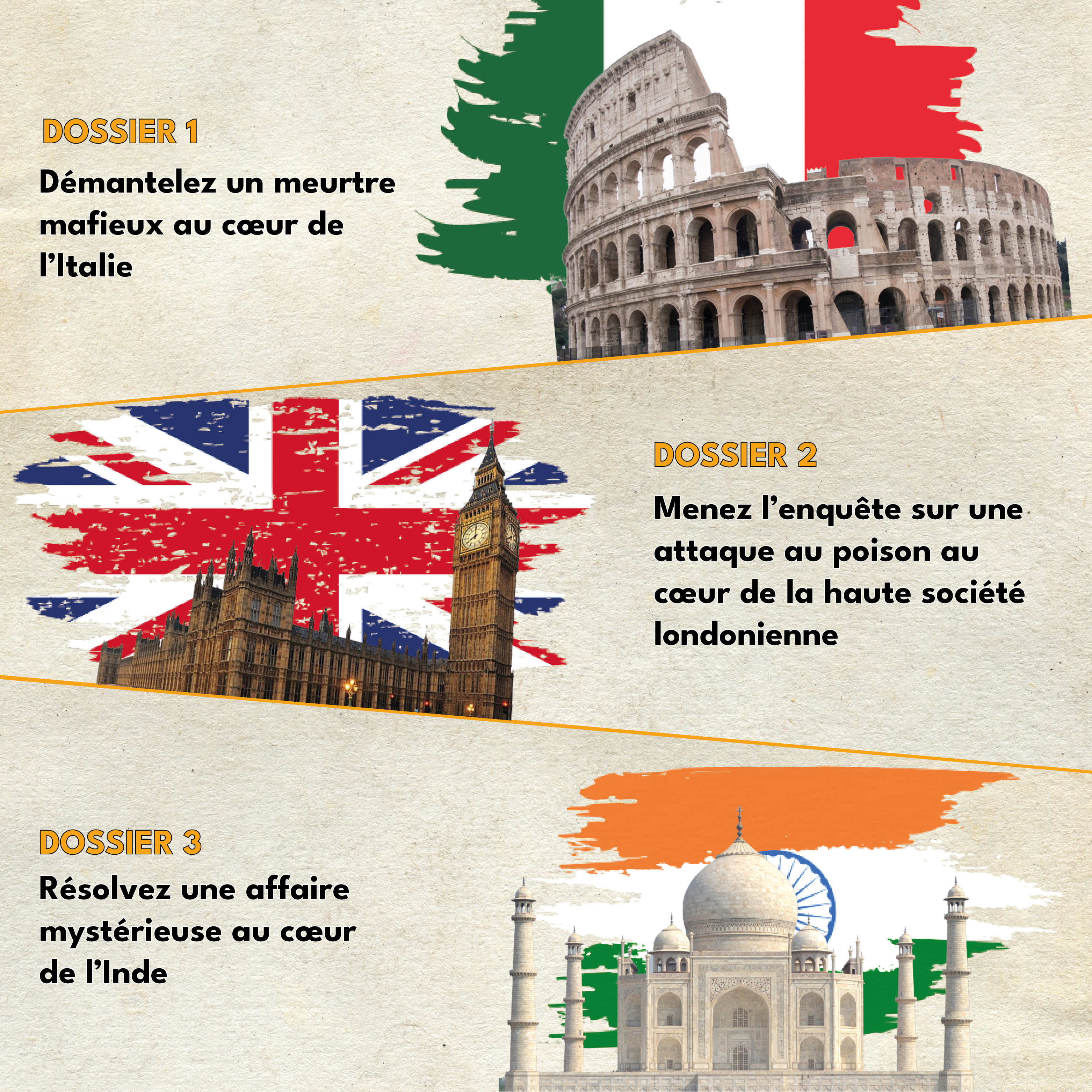 BLACK WEEK : 3 enquêtes pour le prix de 2