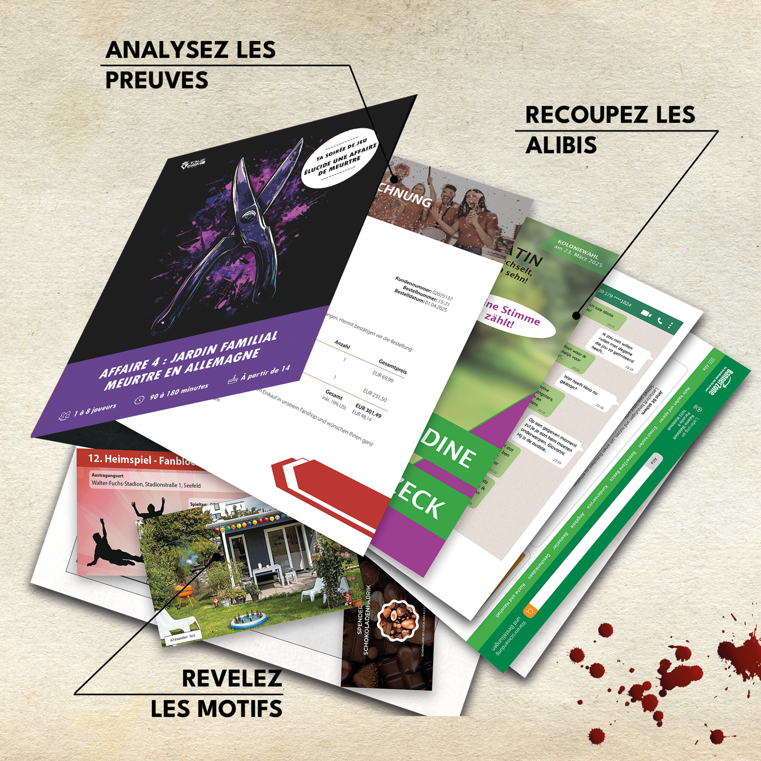 Promo : 3 enquêtes pour le prix de 2
